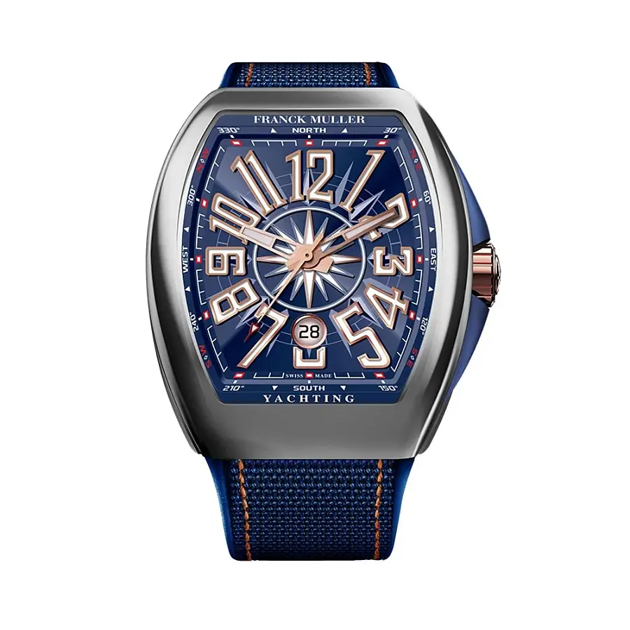 Franck Muller Vangurad Bi-Material Yachting V43 SC DT YACHT STG (BL)