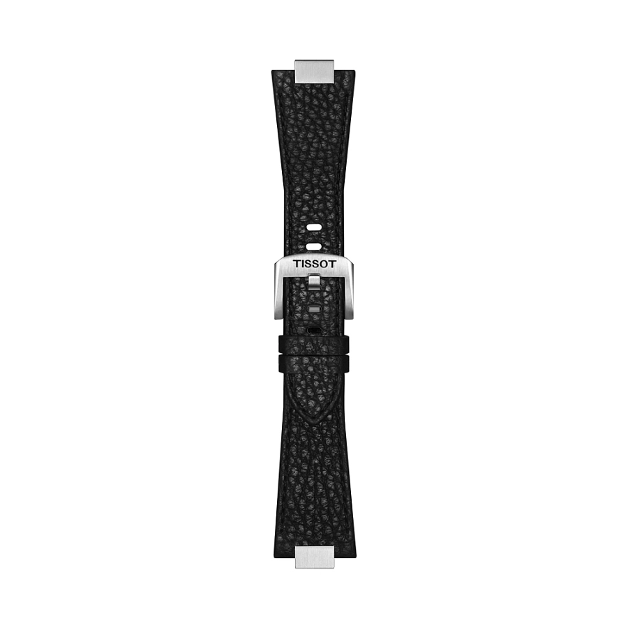 天梭黑色皮质表带 适用于 PRX 35 毫米 T852.049.990