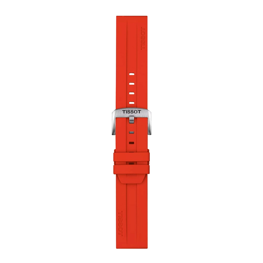 红色硅胶表带 Tissot 22 毫米 T852.047.920
