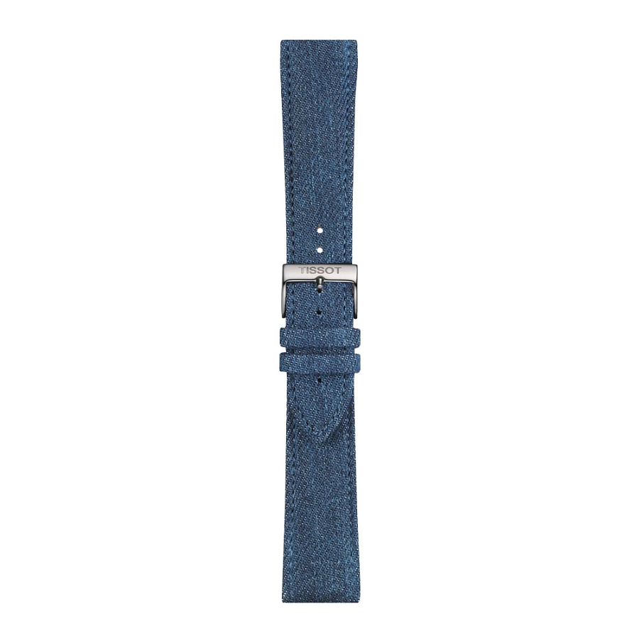 蓝色织物表带 Tissot 22 毫米 T852.046.781