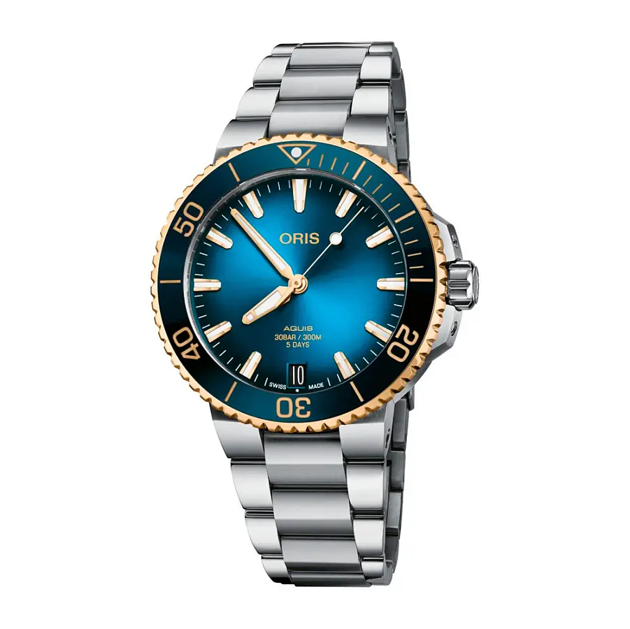Oris Aquis Date Caliber 400 01 400 7769 6355-07 8 22 09PEB