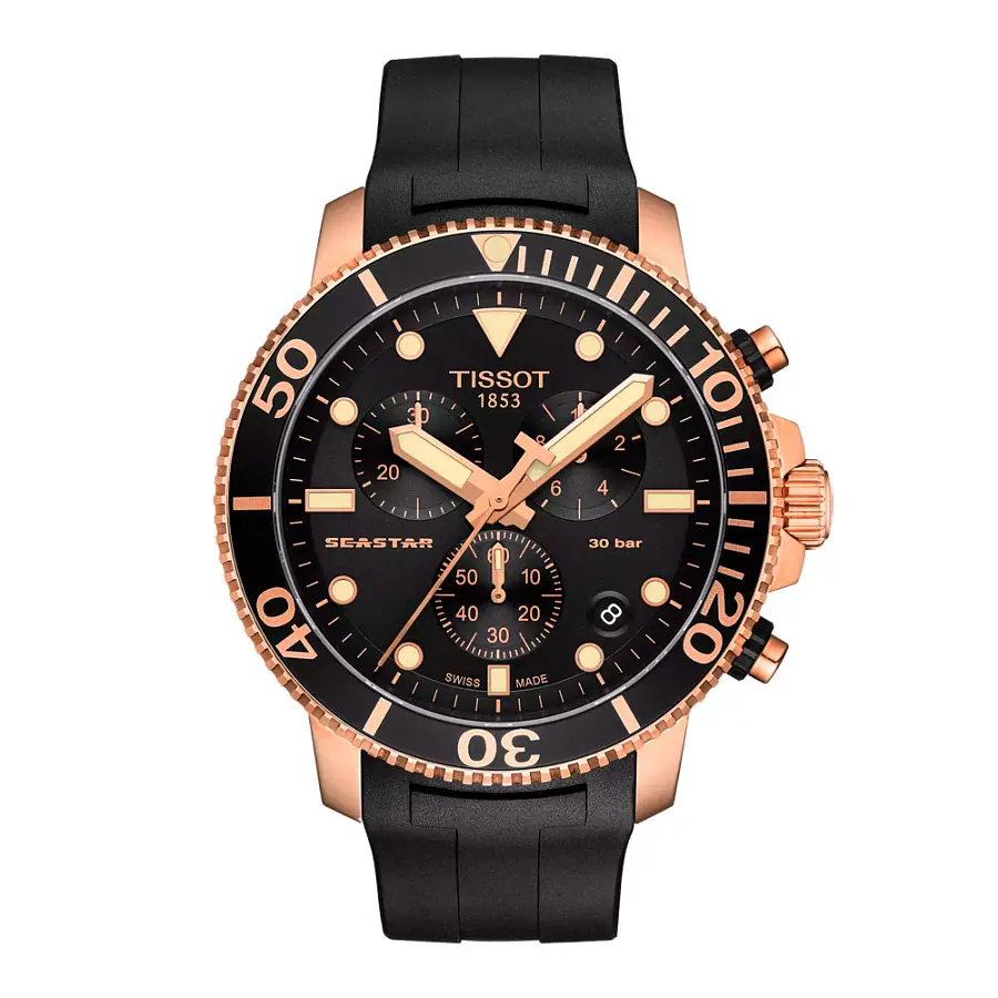 天梭 Seastar 1000 计时表 T120.417.37.051.00