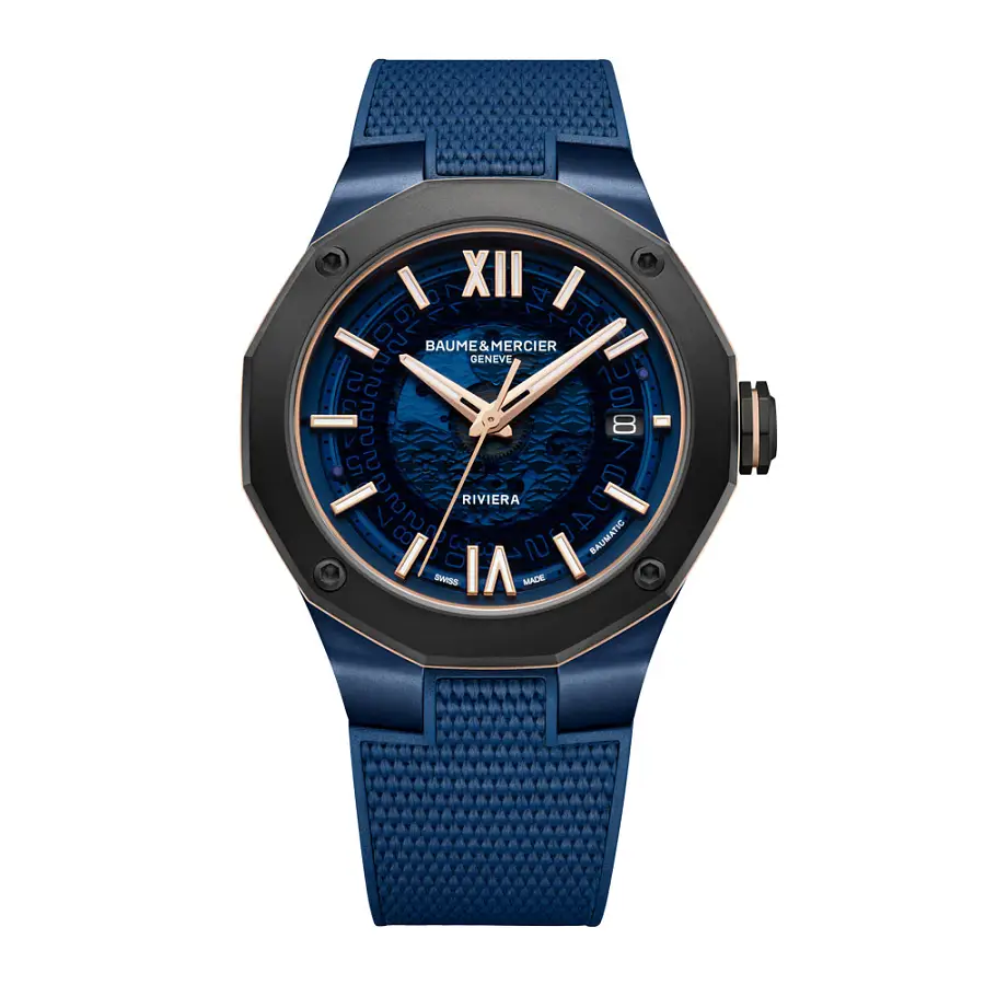 名士里维埃拉（Riviera）精钢钛金腕表 M0A10769