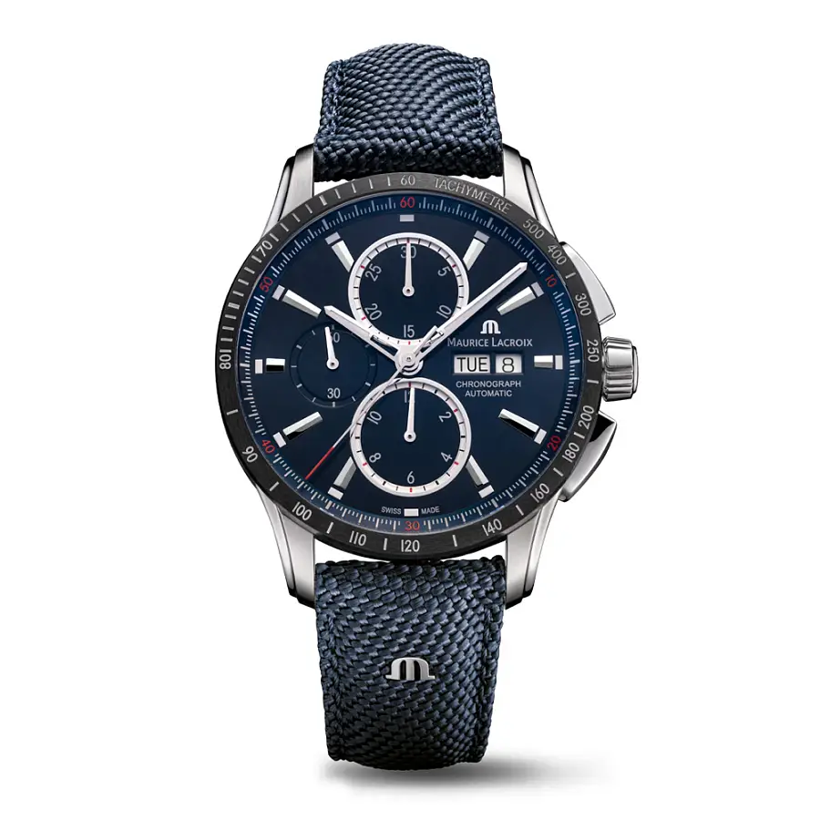 莫里斯-拉克鲁瓦 Pontos S 计时表 PT6038-SSL24-430-4