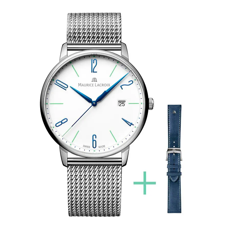 莫里斯-拉克鲁瓦 Eliros Date 25 周年纪念腕表 EL1118-SS00E-120-C