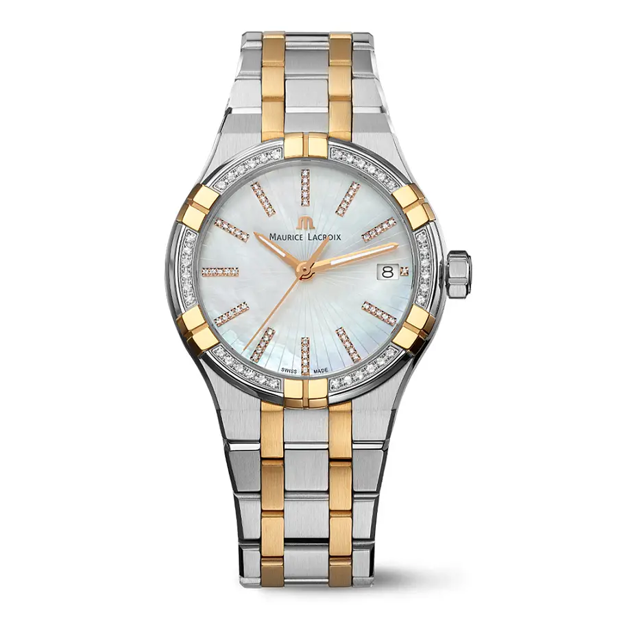 莫里斯-拉克鲁瓦 Aikon 35 毫米石英腕表 AI1106-PVPD2-170-1