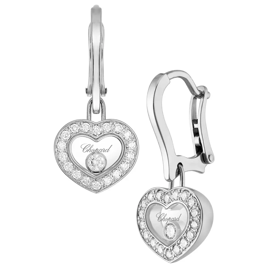 萧邦 Happy Diamonds 83A054-1401 黄金耳环