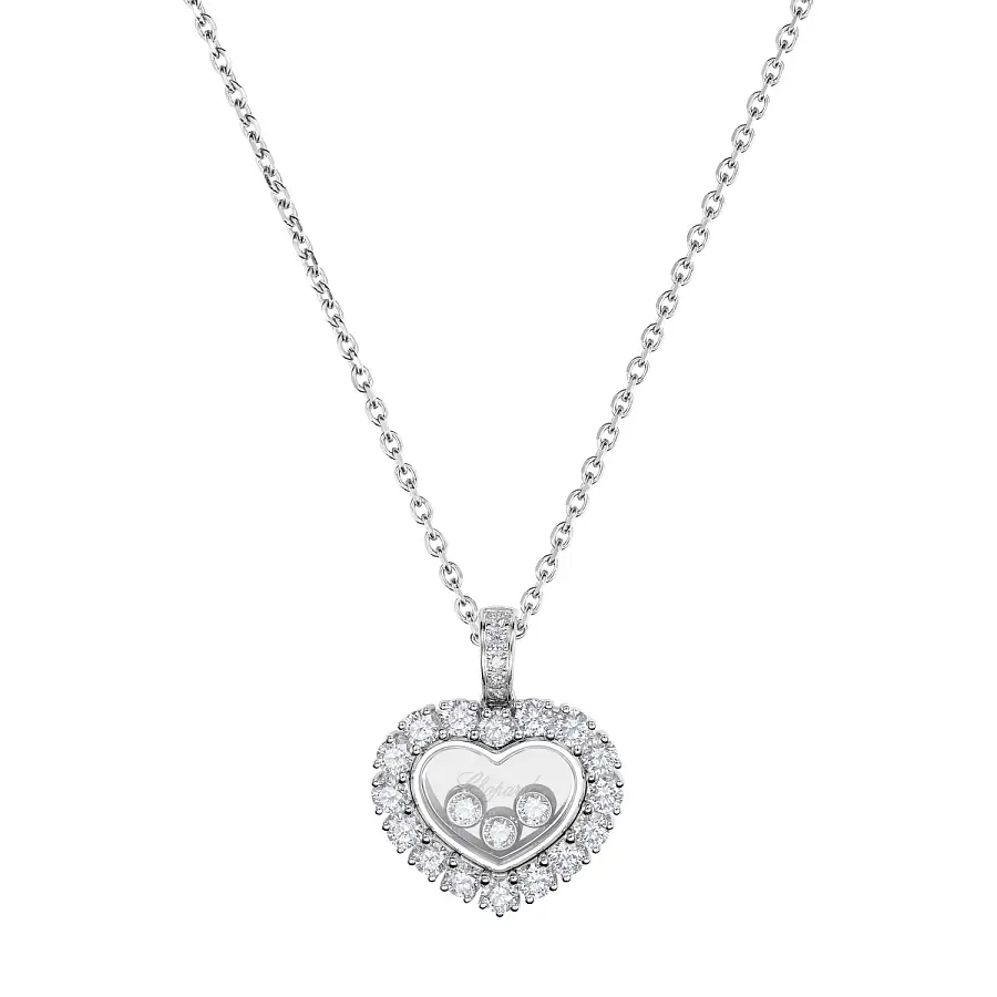 萧邦 Happy Diamonds 79A615-1001 黄金吊坠