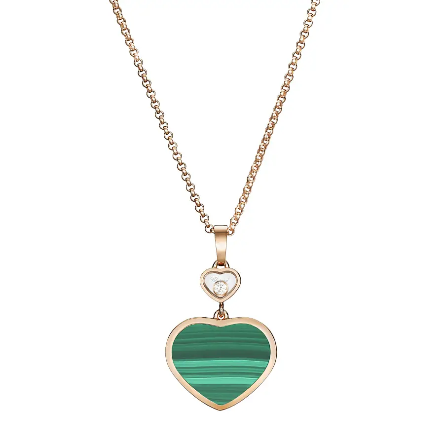 萧邦 Happy Hearts 黄金吊坠 797482-5151