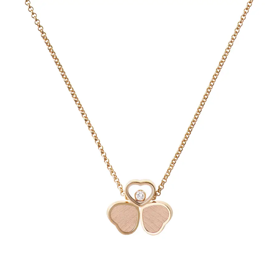 萧邦 Happy Hearts 黄金吊坠 81A083-5711