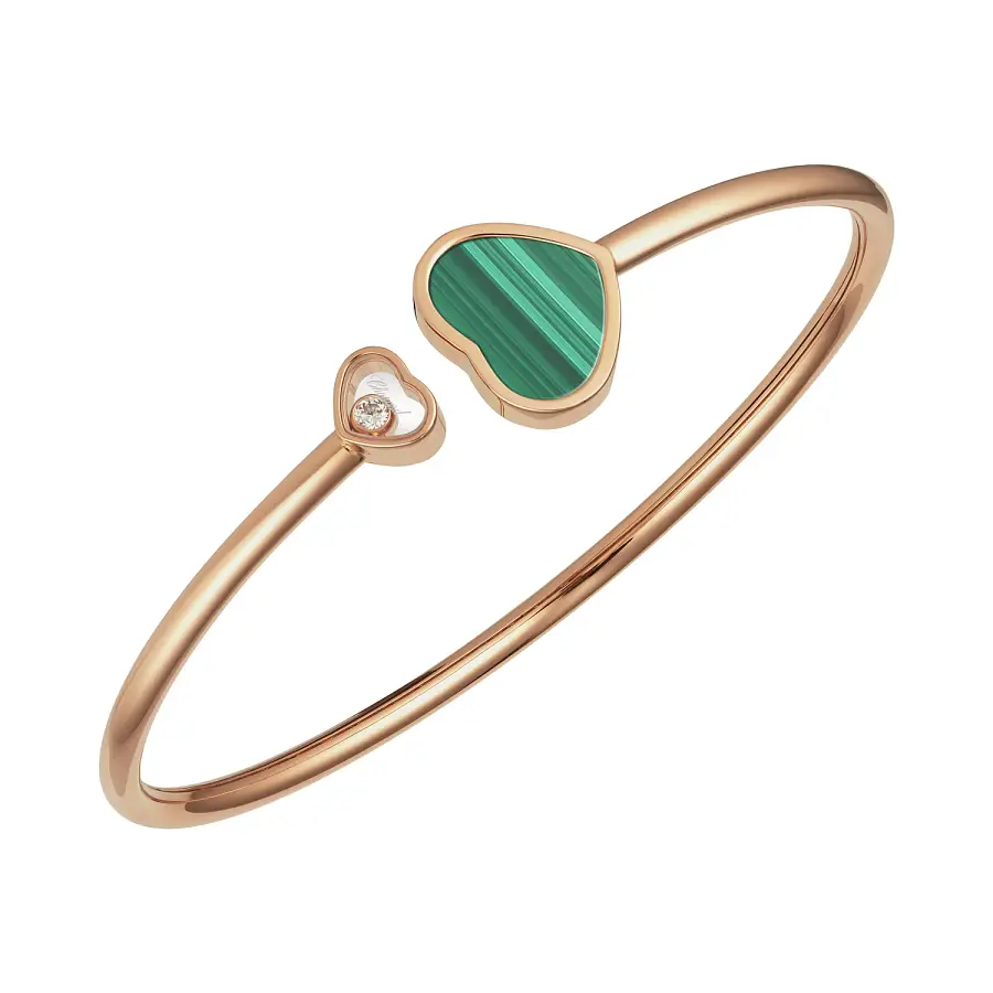 萧邦 Happy Hearts 金手镯 857482-5106