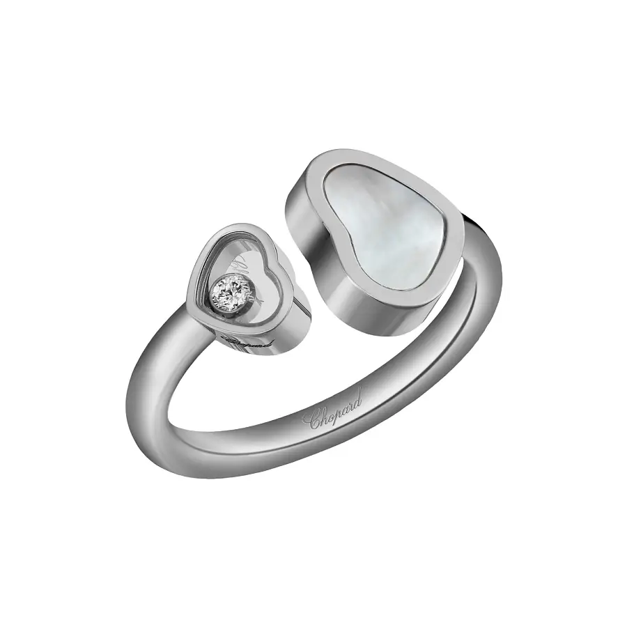 萧邦 Happy Hearts 黄金戒指 829482-1312