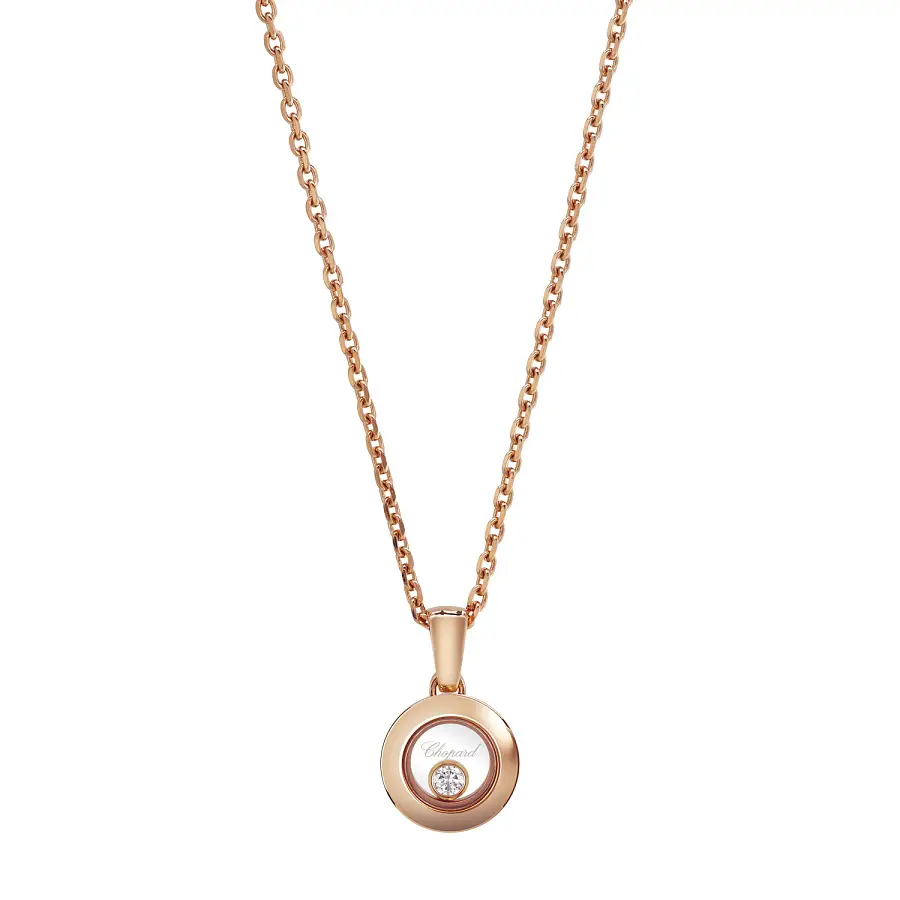 萧邦 Happy Diamonds 79A017-5001 黄金吊坠