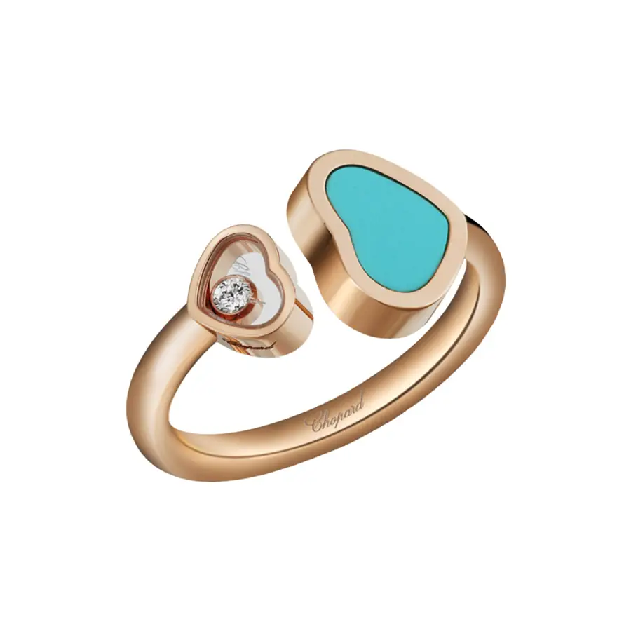 萧邦 Happy Hearts 黄金戒指 829482-5410