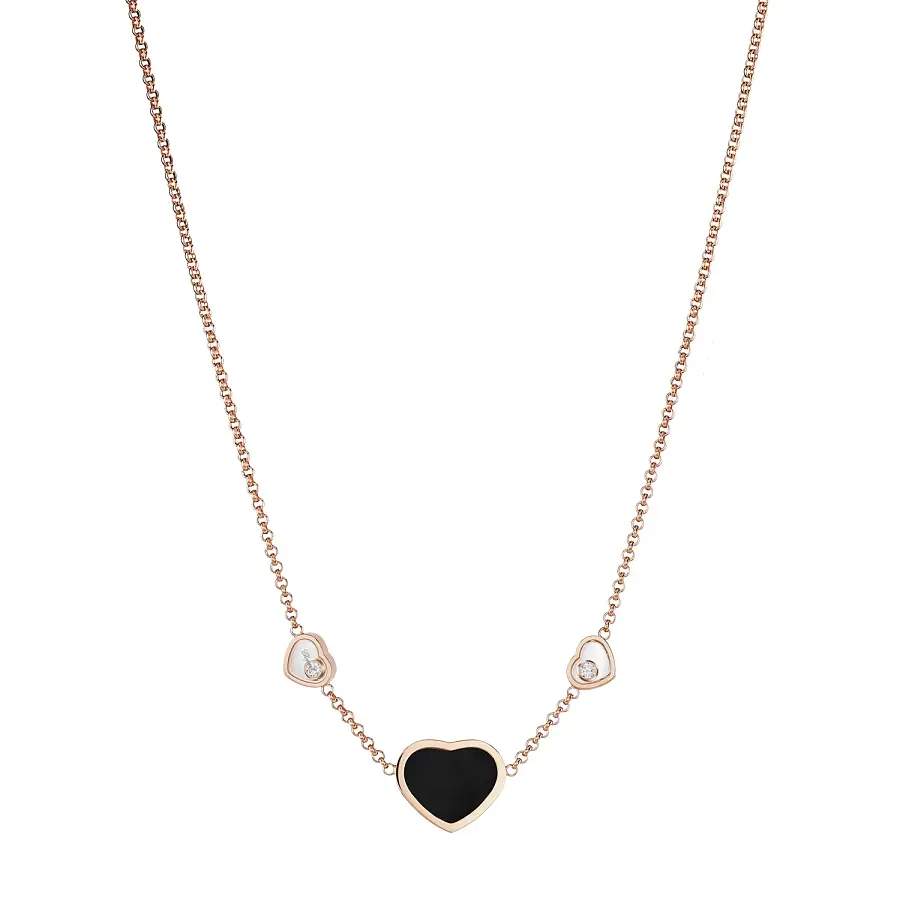 萧邦 Happy Hearts 黄金项链 81A082-5201