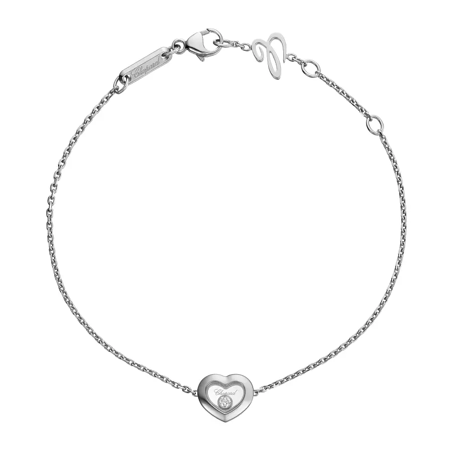 萧邦 Happy Diamonds 金手镯 85A054-1001