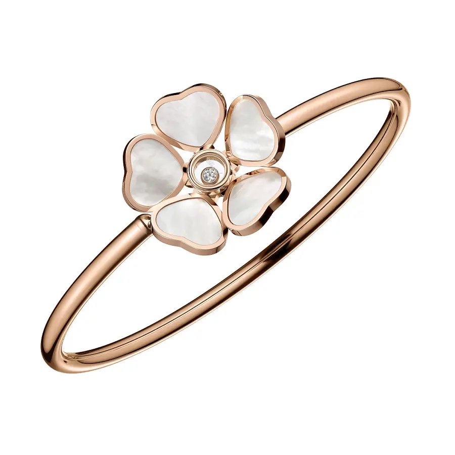 萧邦 Happy Herats Flowers 金手镯 85A085-5302