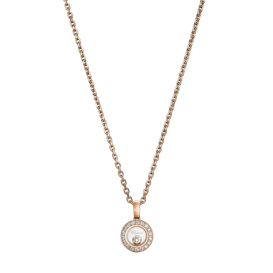 萧邦 Happy Diamonds 79A017-5201 黄金吊坠