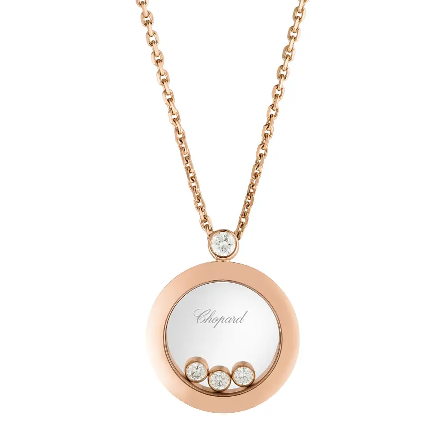 萧邦 Happy Diamonds 793929-5201 黄金吊坠