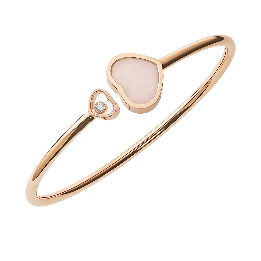 萧邦 Happy Hearts 金手镯 857482-5623