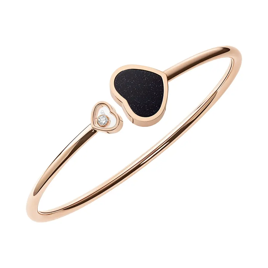 萧邦 Happy Hearts 金手镯 857482-5512