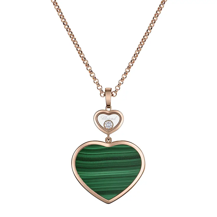 萧邦 Happy Hearts 黄金吊坠 79A075-5151