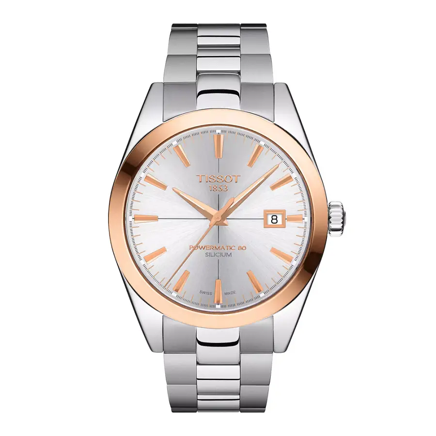 Tissot Gentleman Gold Bezel 40mm T927.407.41.031.00