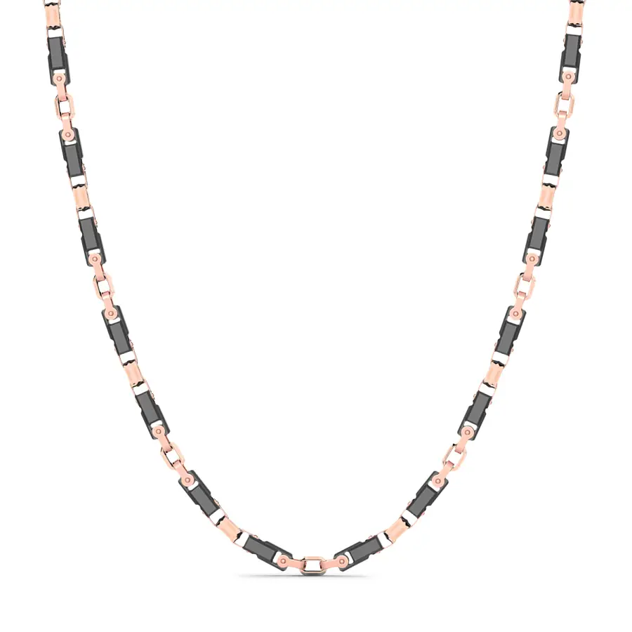 Zancan Ceramikgold 黄金项链 KC061R-N-60