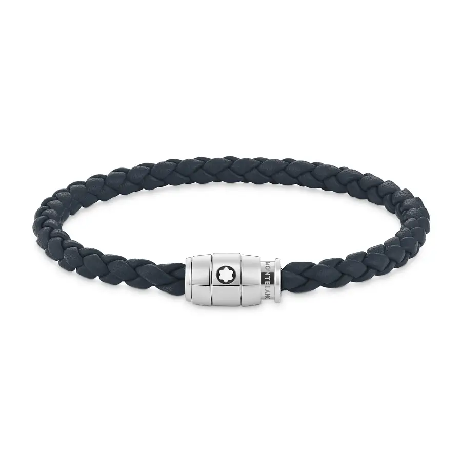 万宝龙 Montblanc 柔软皮革三环手链 MB136014