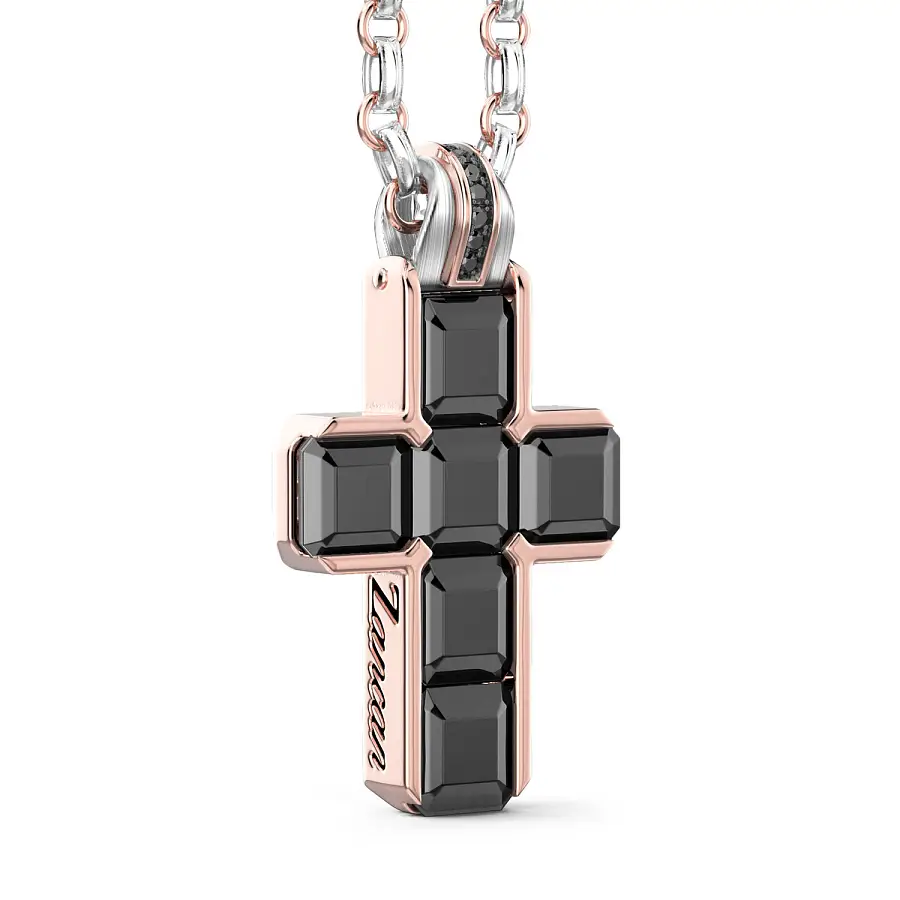 Zancan Couture 蓝宝石黄金项链 UC101RB-60