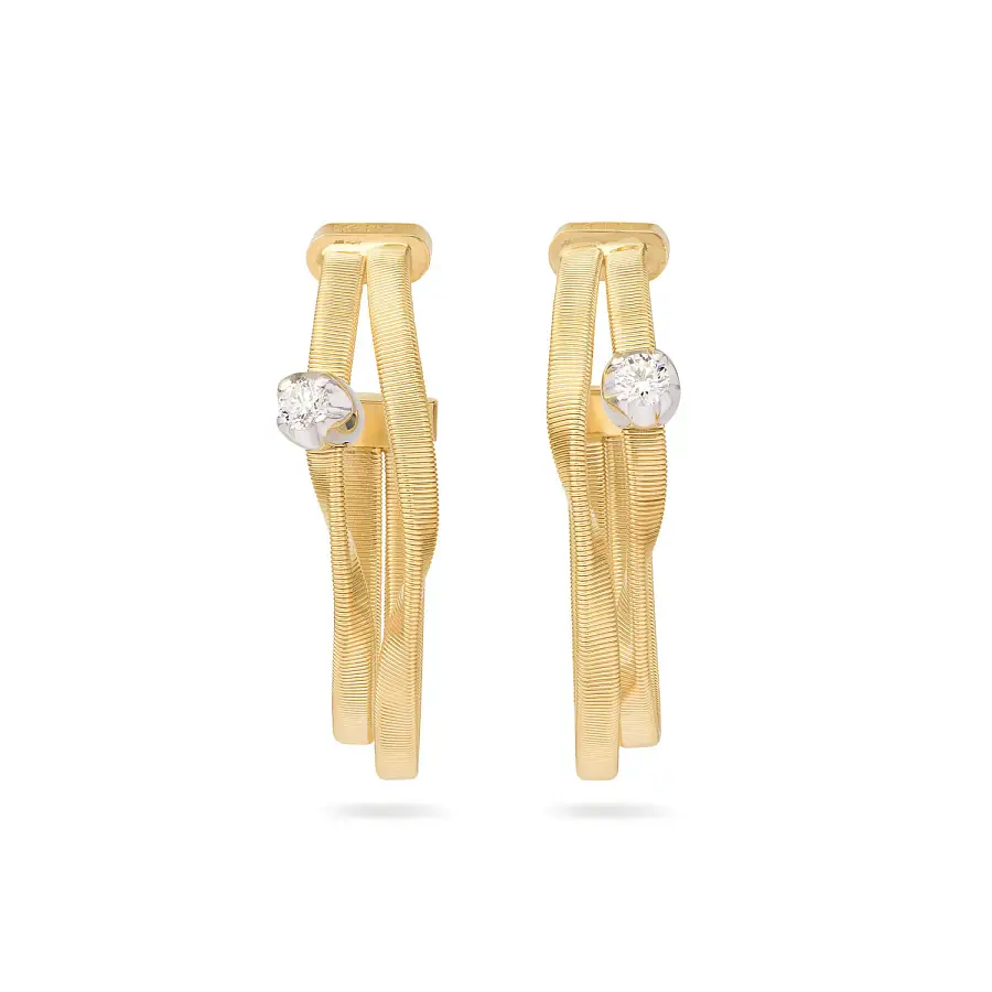 Marco Bicego Marrakech OG335_B8 YW M5 黄金耳环