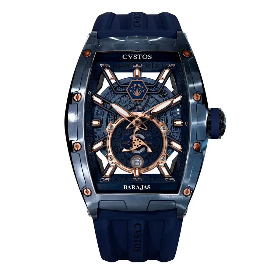 Cvstos Challenge Jetliner PS/Blue Steel 5N Comp/Tequila Barajas 限量腕表 A10103.4103001