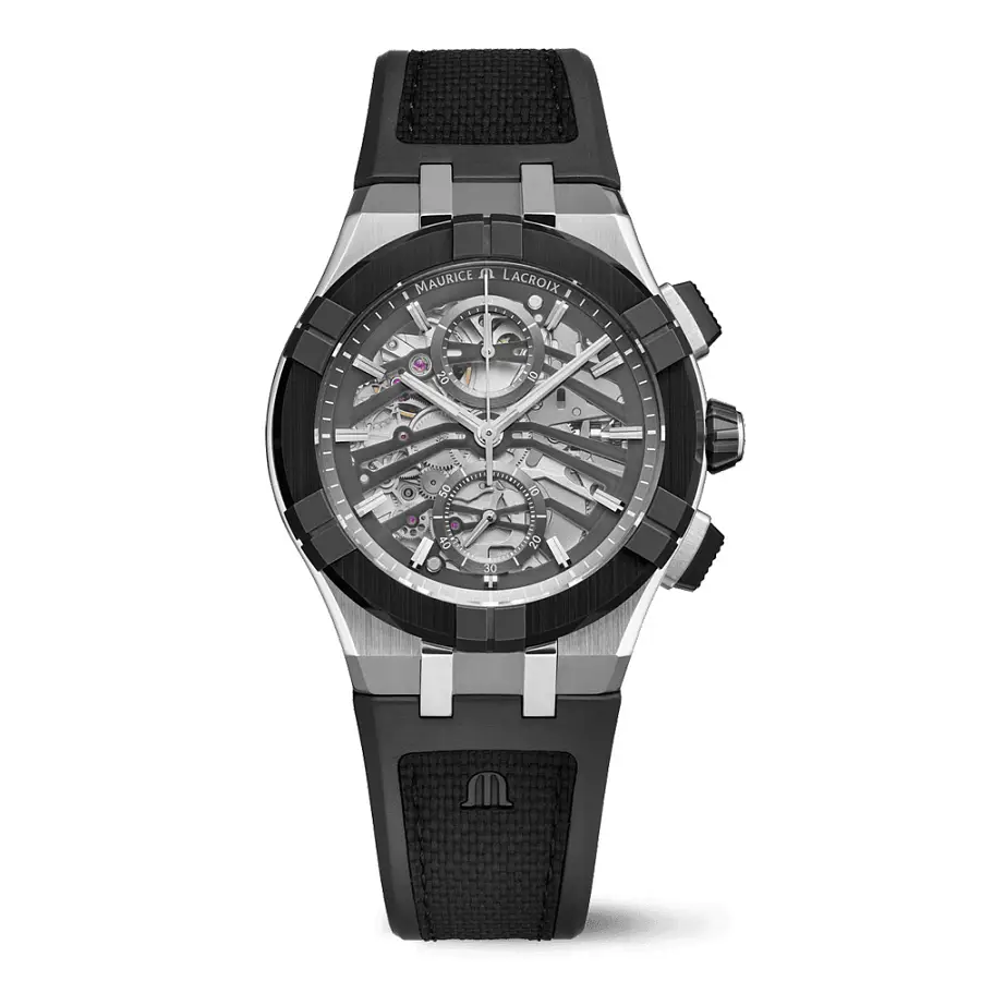 Maurice Lacroix Aikonic Automatic Chronograph Skeleton AC8018-SSL20-030-2