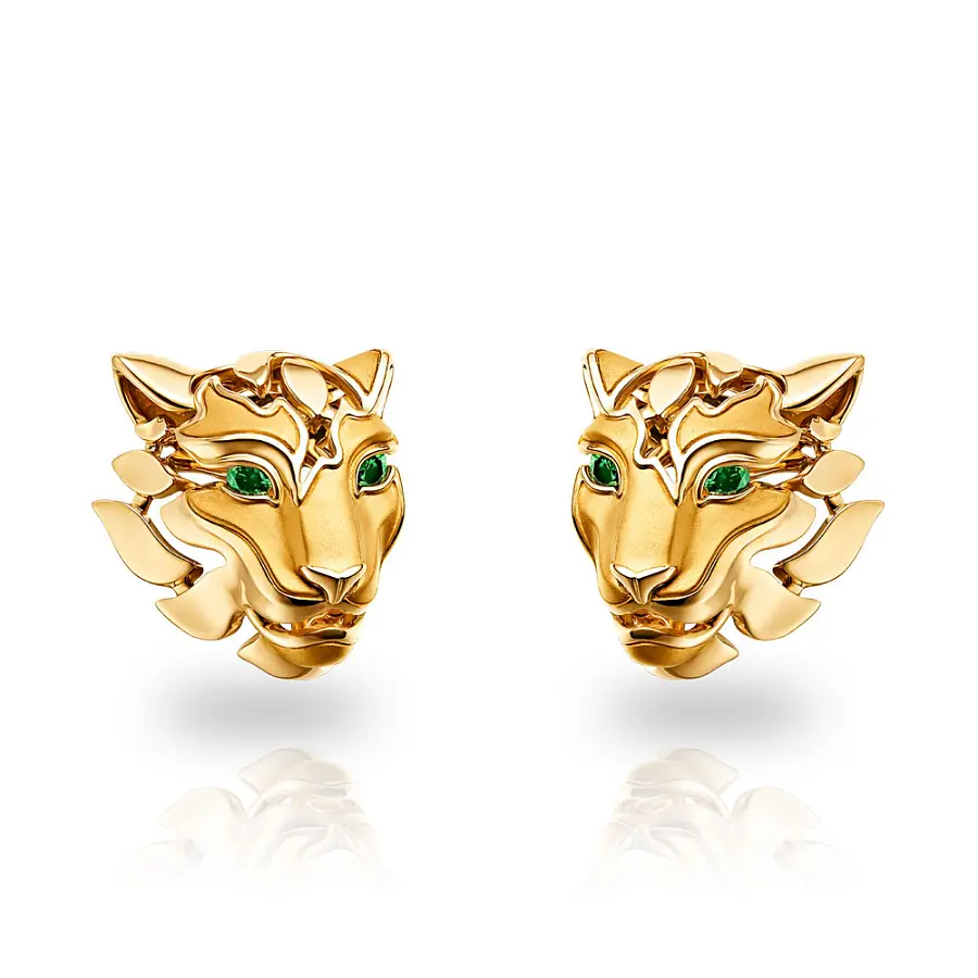 Carrera y Carrera 雪豹耳环