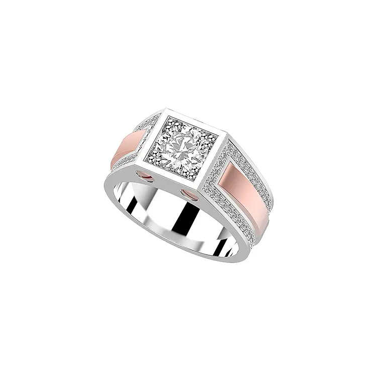 Zancan Couture 蓝宝石金戒指 EA213BR