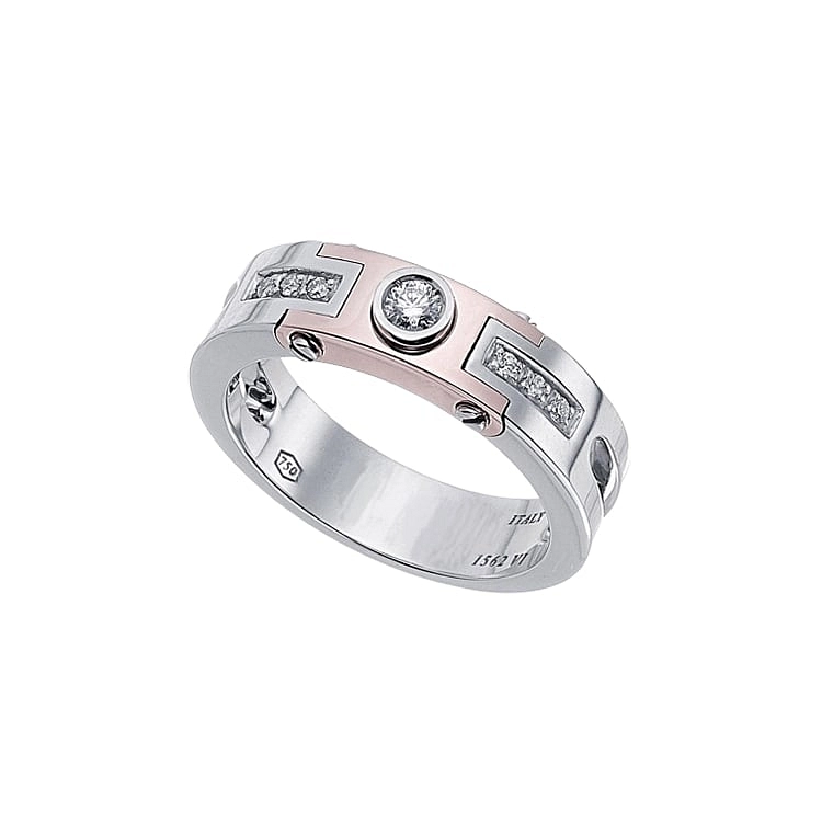 金戒指 Zancan Couture Ringhs EA107BR