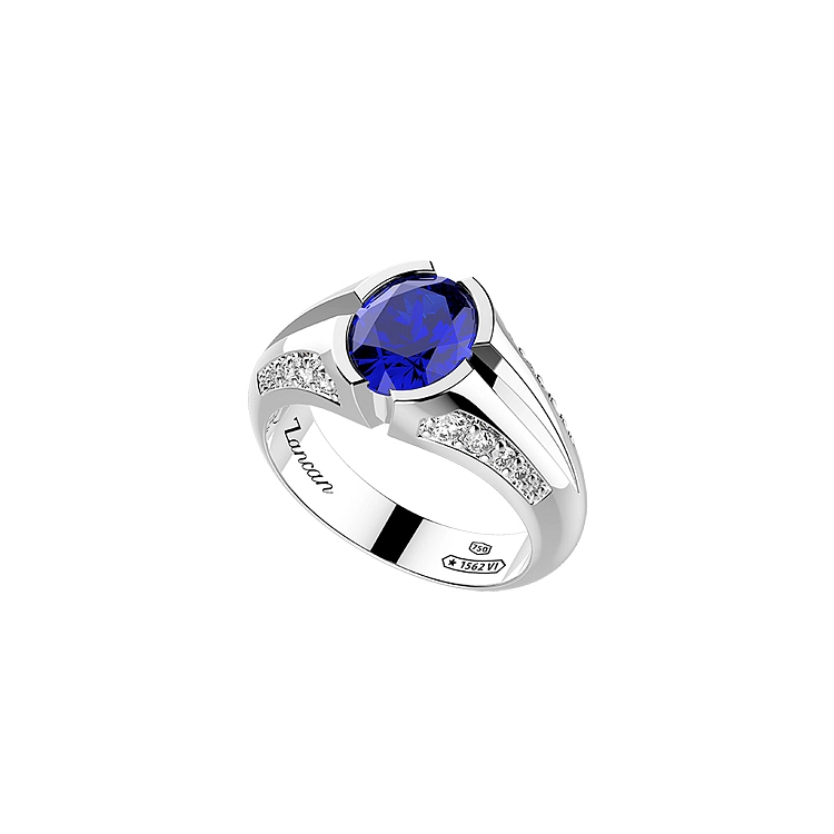 Zancan Couture 蓝宝石 EA304B 金戒指