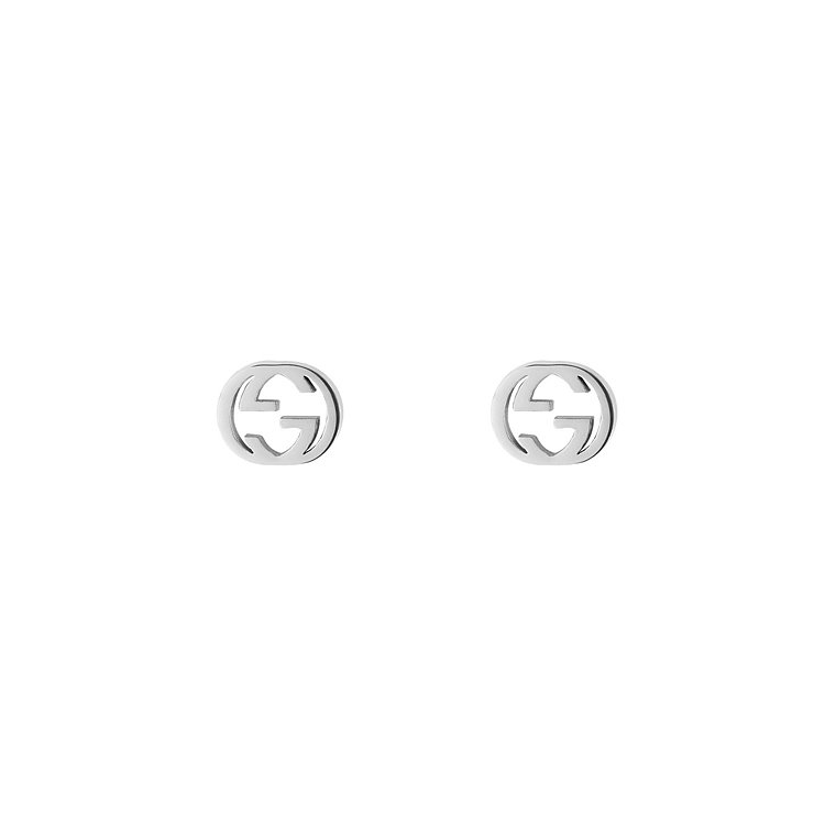 金色 Gucci 互扣 G 耳环 YBD66211100200U