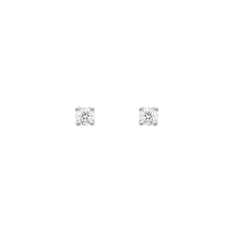 镶钻黄金山羊耳环