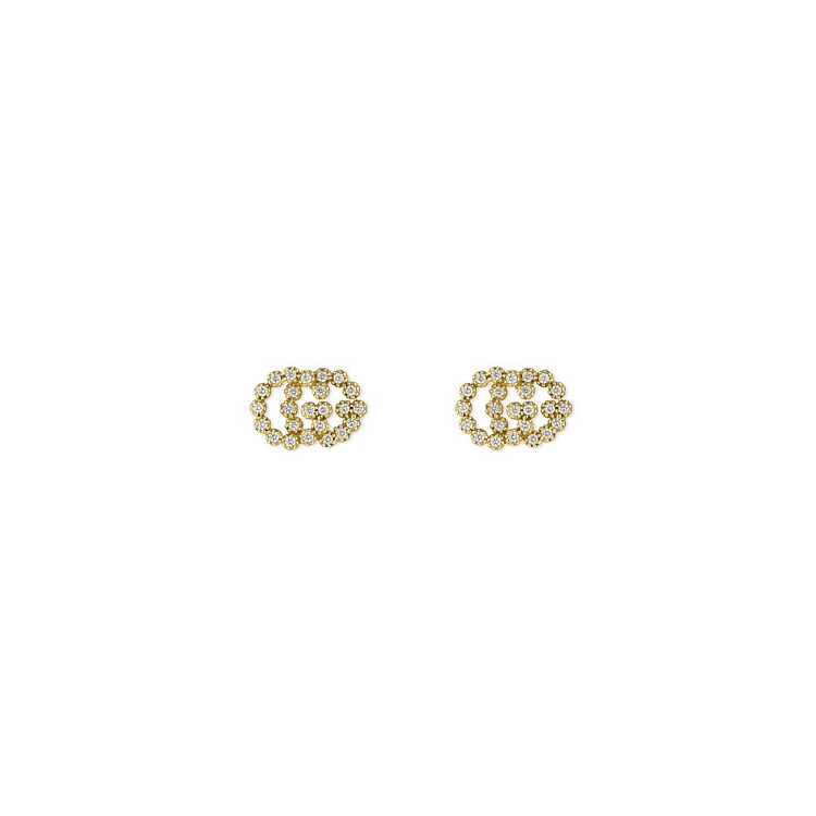 金色 Gucci GG Running 耳环 YBD48167600100U