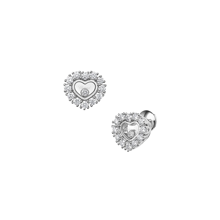 萧邦 Happy Diamonds 83A616-1001 黄金耳环