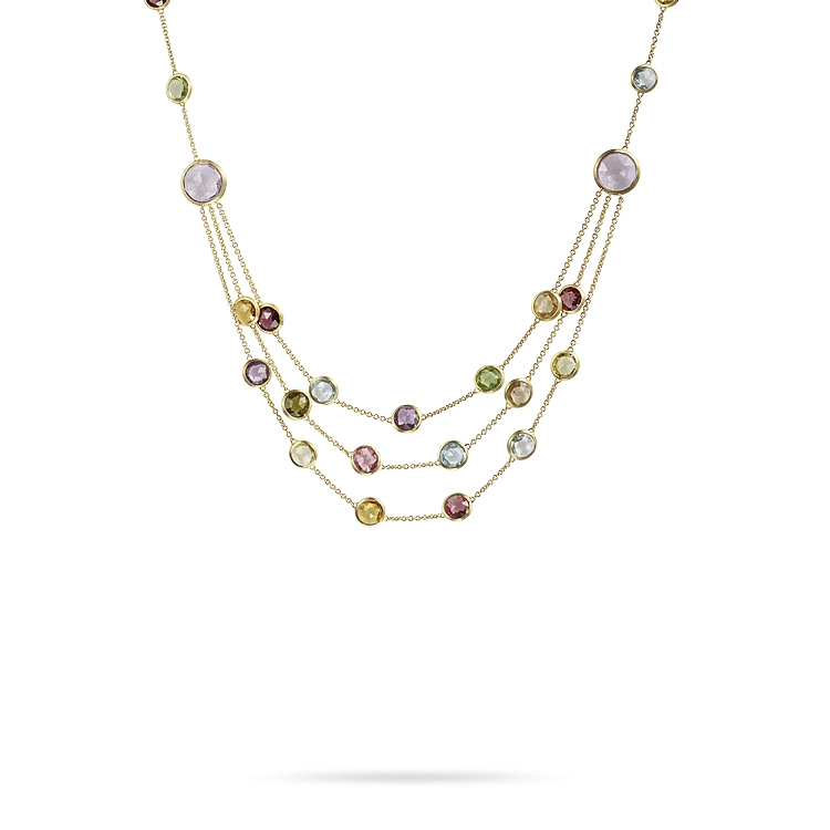 金项链 Marco Bicego Jaipur CB1498 MIX01