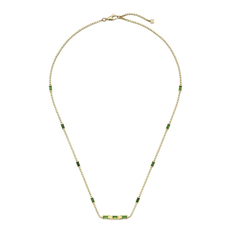 金色 Gucci Link to Love 项链 YBB70239400200U