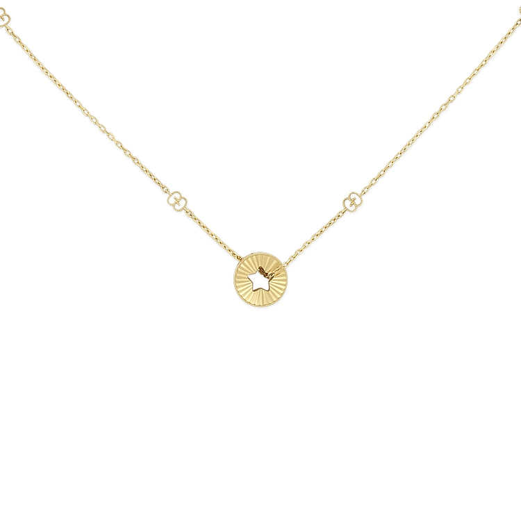 金色 Gucci Icon 项链 YBB729363001