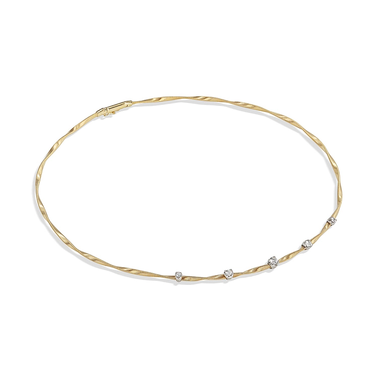 金色 Marco Bicego 马拉喀什项链 CG337 B1 YW