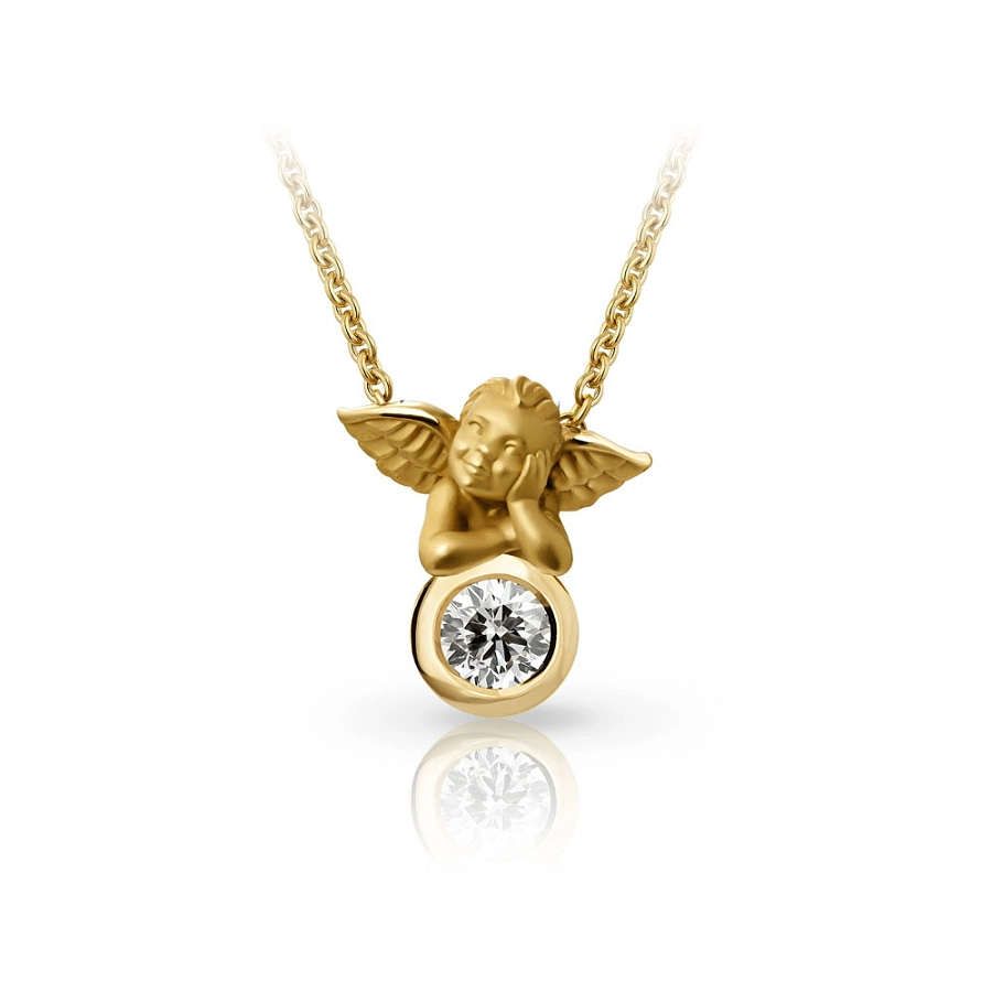 Carrera y Carrera My Angel 金项链