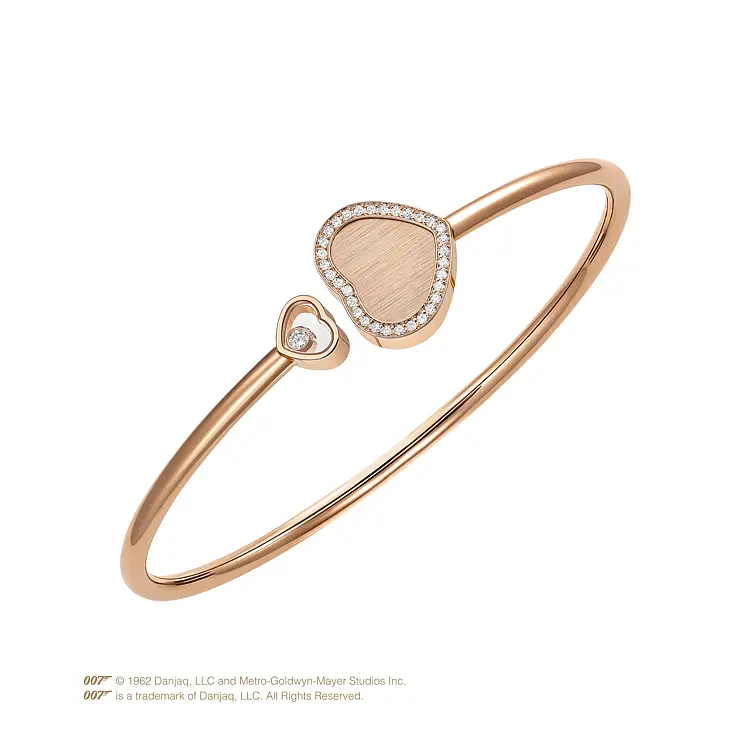 萧邦 Happy Hearts Golden Hearts 黄金手链 85A007-5922