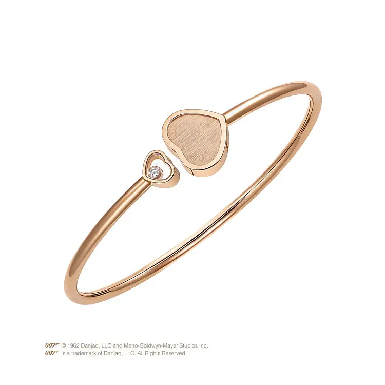 萧邦 Happy Hearts Golden Hearts 黄金手镯 85A007-5021