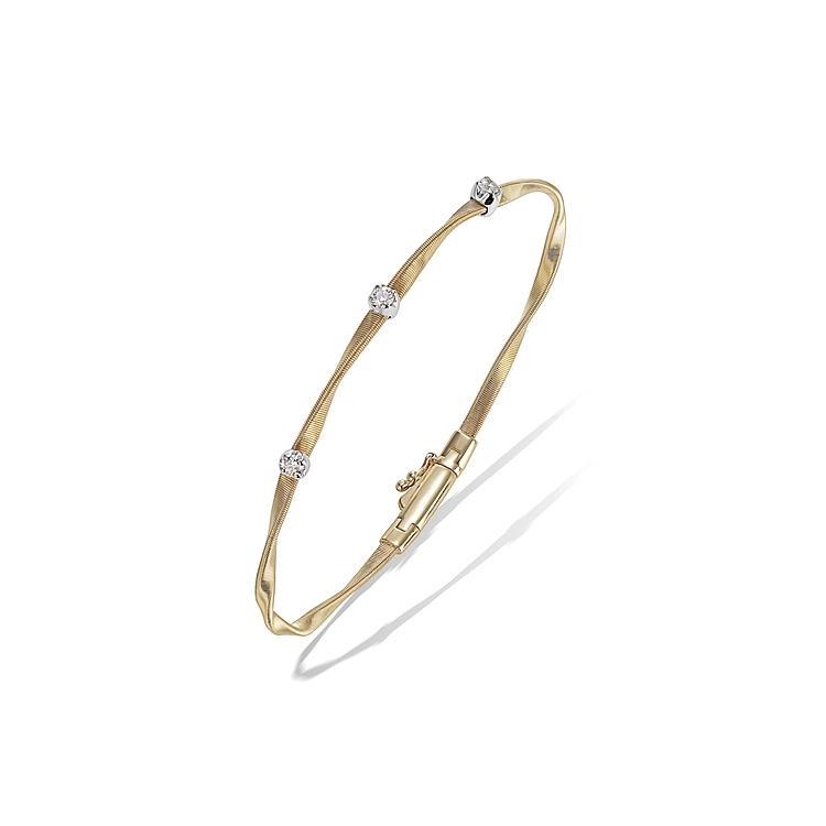 金色 Marco Bicego 马拉喀什手链 BG337 B YW