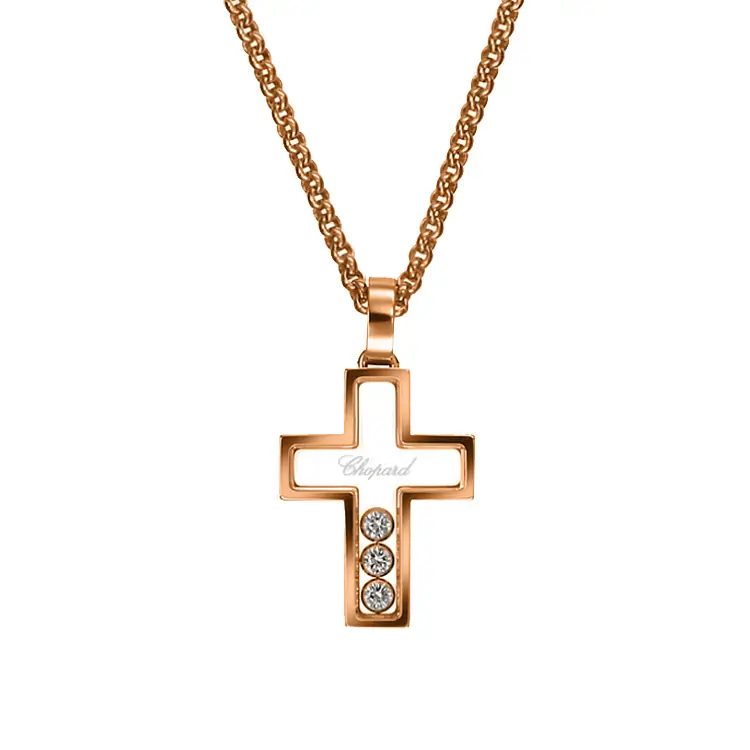 萧邦 Happy Diamonds 794009-5001 黄金吊坠